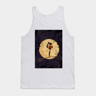 Halloween Namaste Witches Yoga Gift Tank Top